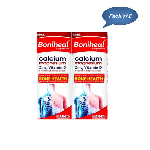 Aimil Boniheal Suspension Syrup 200 Ml (Pack of 2)