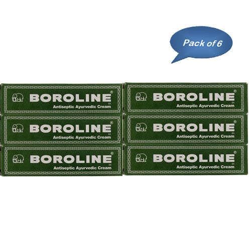 Boroline Antiseptic Cream 20 Gm (Pack Of 6)