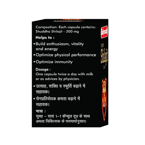 Baidyanath (Jhansi) Shilajit 30 Capsules