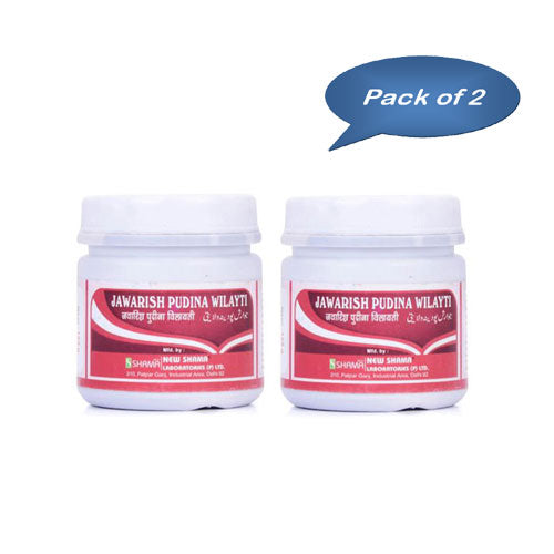 New Shama Jawarish Pudina Wilayti 125 Gm (Pack Of 2)