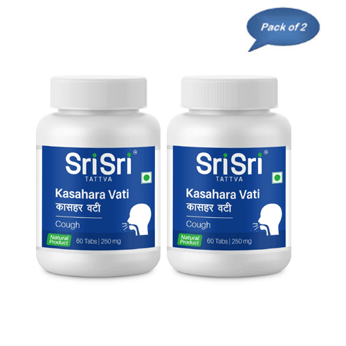 Sri Sri Tattva Kasahara Vati 60 Tablets (Pack of 2)