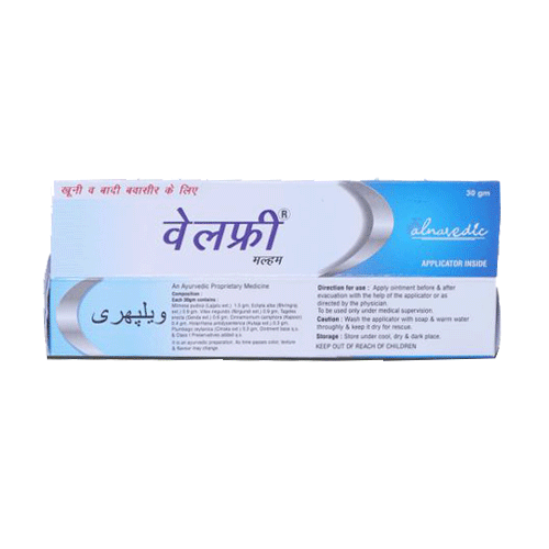 Alnavedic Velfree Ointment 30 Gm (Pack Of 2)