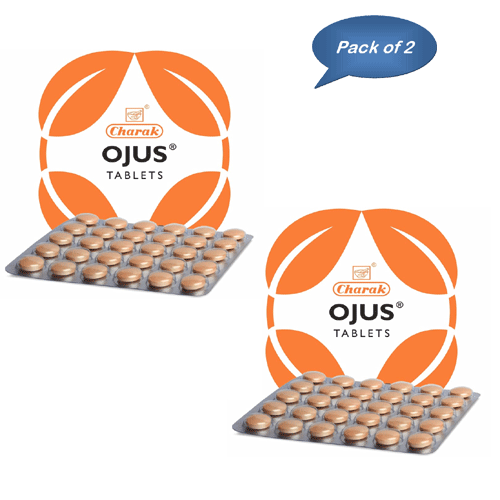 Charak Pharma Ojus 30 Tablets (Pack of 2)