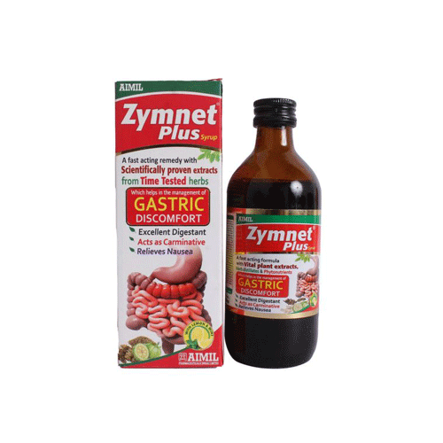 Aimil Zymnet Plus Syrup 200 Ml (Pack of 3)