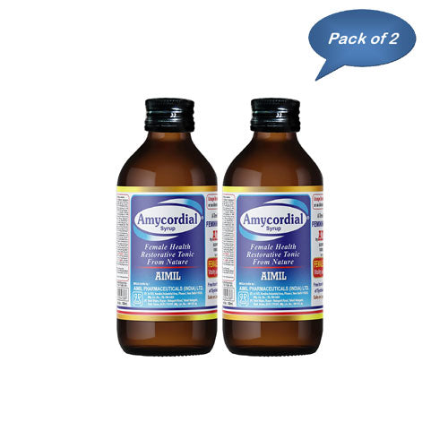 Aimil Amycordial Syrup 200 Ml (Pack of 2)