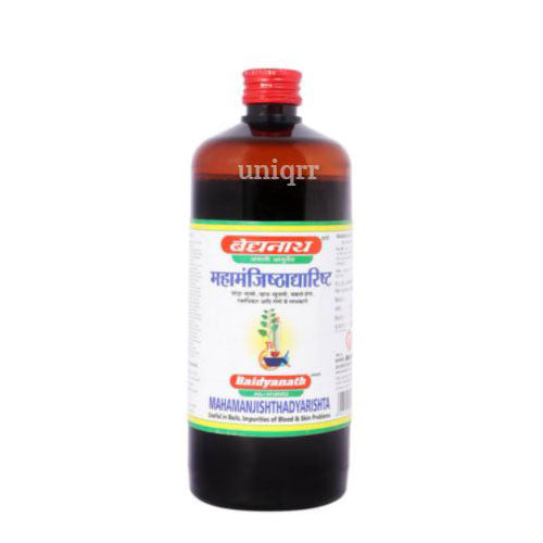 Baidyanath (Jhansi) Mahamanjishthadharishta Syrup 450 Ml