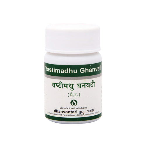 Dhanvantari Guj. Herb Yastimadhu Ghanvati 60 Tablets