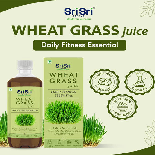 Sri Sri Tattva Wheat Grass Juice 1 Ltr