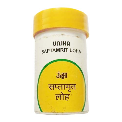 Unjha Ayurvedic Pharmacy Saptamrit Loha 40 Tablets