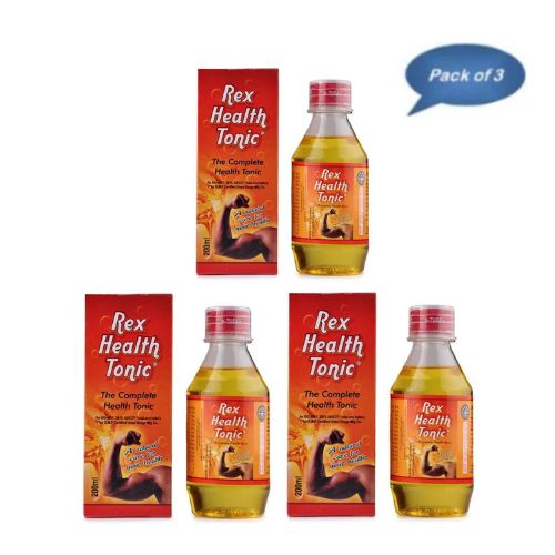 Rex Remedies Health Tonic 200 Ml (Pack of 3)