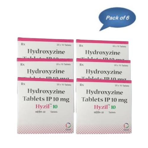 Oziel Hyzil-10 Mg 10 Tablets (Pack Of 6)