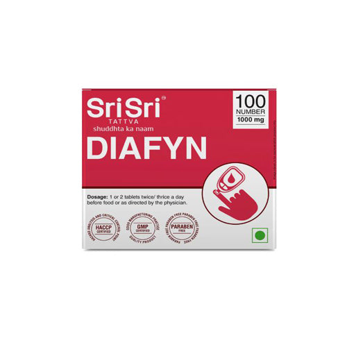 Sri Sri Tattva Diafyn 1000 Mg 100 Tablets