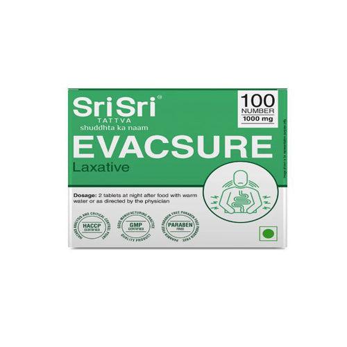 Sri Sri Tattva Evacsure 1000 Mg 100 Tablets