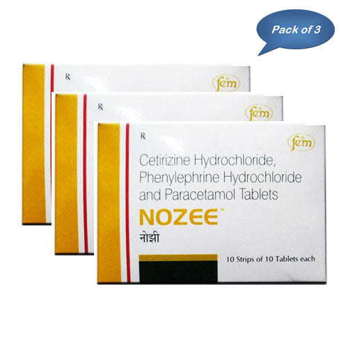 Dabur Nozee 10 Tablets (Pack Of 3)