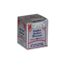 Load image into Gallery viewer, Rex Remedies Habbe Amber Momyai (Silver Coated) 10 Tablets
