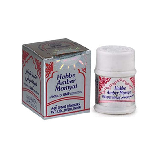 Rex Remedies Habbe Amber Momyai (Silver Coated) 10 Tablets