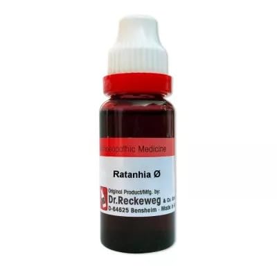 Dr. Reckeweg & Co. Ratanhia Q 20 Ml