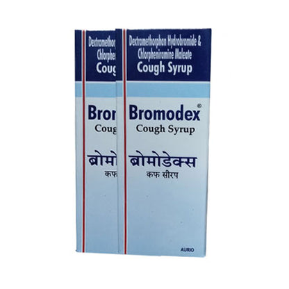 Aurio Pharma Bromodex Cough Syrup 100 Ml (Pack of 2)