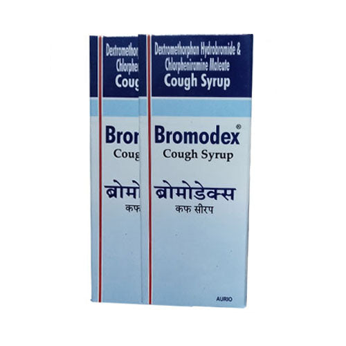 Aurio Pharma Bromodex Cough Syrup 100 Ml (Pack of 2)