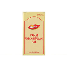 Load image into Gallery viewer, Dabur Vrihat Vatchintamani Ras (Gold) 30 Tablets
