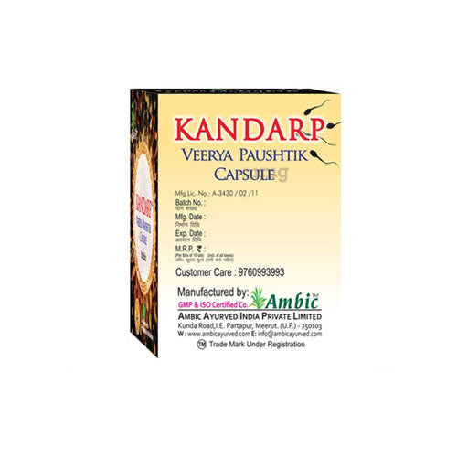 Ambic Kandarp Veerya Paushtik 50 Capsules