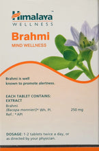 Load image into Gallery viewer, Himalaya Brahmi 60 Tablets (Pack of 3)
