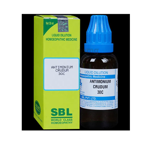 Sbl Antimonium Crudum 30C 30 Ml