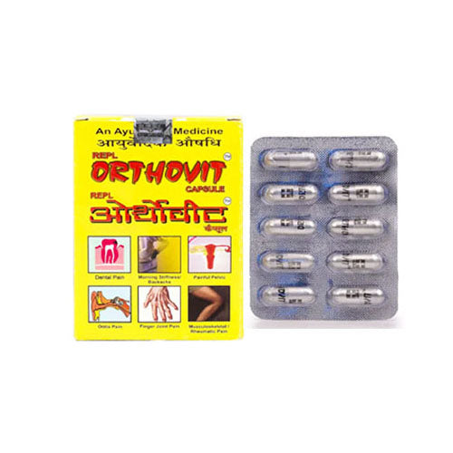 Repl Orthovit Ayurvedic Pain Relief 30 Capsules (Pack Of 2)