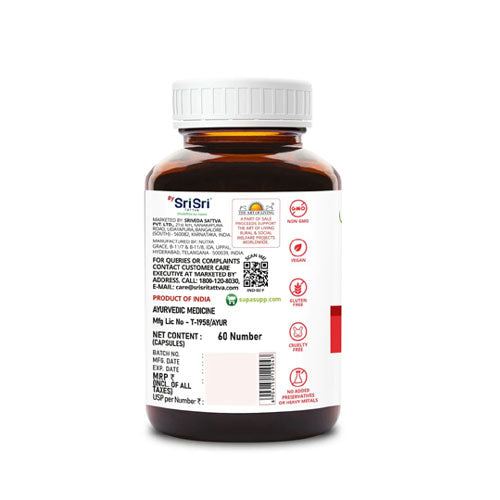 Sri Sri Tattva Cardi Strong 60 Capsules