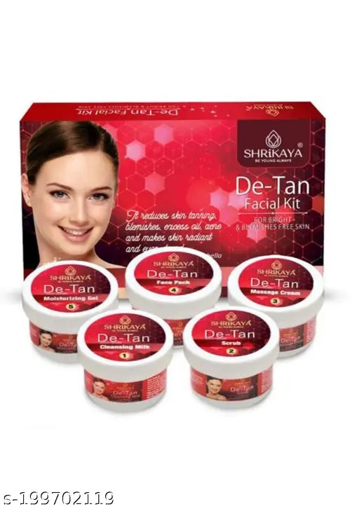 Alna Shrikaya  De-Tan Facial Kit 80 Gm