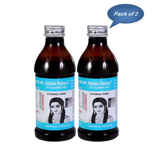 New Radson Lab. Ashoka Radson (Uterine Tonic) 300 Ml (Pack Of 2)