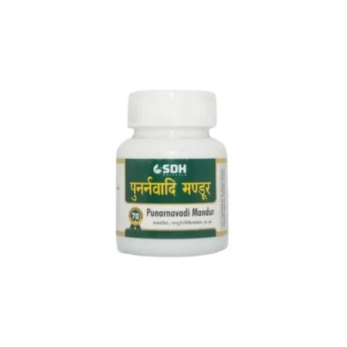 Shree Dhanwantri Herbals Punarnavadi Mandur 40 Tablets