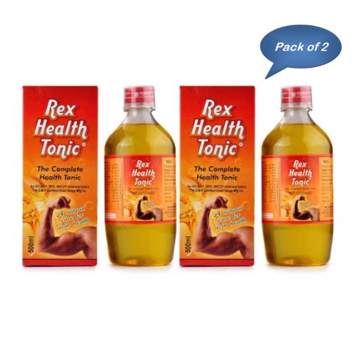 Rex Remedies Rex Health Tonic 500 Ml (Pack Of 2)