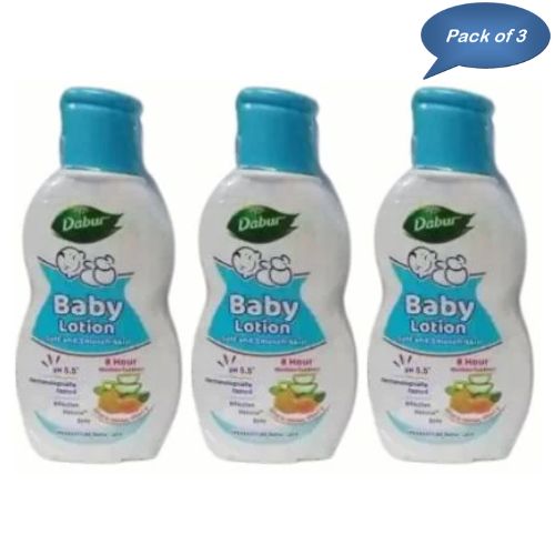 Dabur Baby Lotion 60 Ml (Pack Of 3)