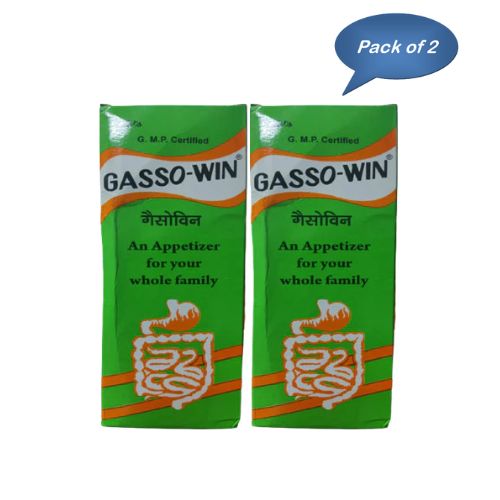 Shiv Ayurvedic Pharmacy Gasso-Win Syrup 200 Ml (Pack Of 2)