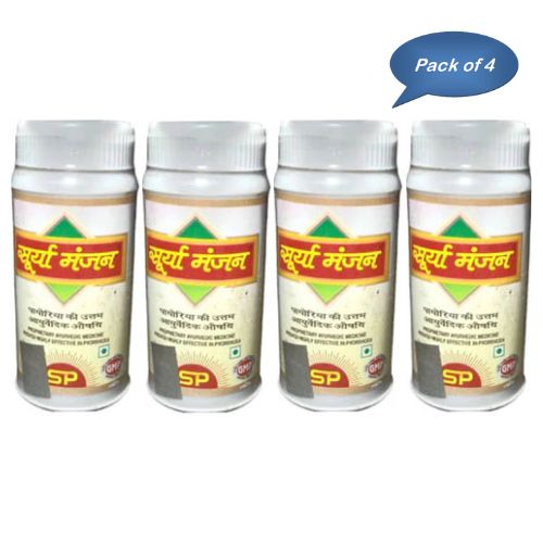 Surya Pharma Surya Manjan 40 Gm (Pack of 4)