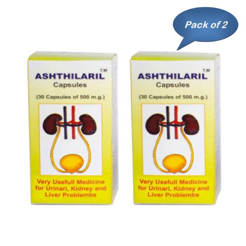 Devi Ayurvedic Pharma Ashthilaril 30 Capsules (Pack Of 2)