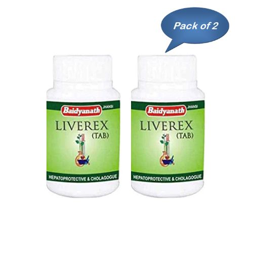 Baidyanath (Jhansi) Liverex 100 Tablets (Pack Of 2)