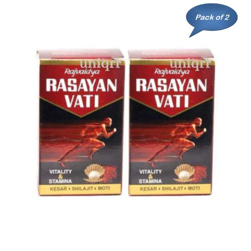 Rajvaidya Rasayan Vati 60 Tablets (Pack Of 2)