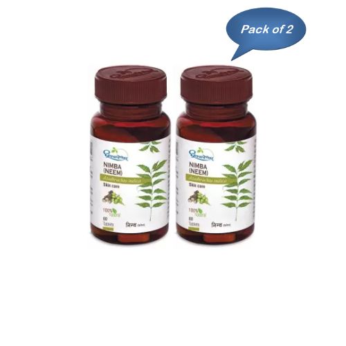 Dhootapapeshwar Nimba (Neem) 60 Tablets (Pack Of 2)