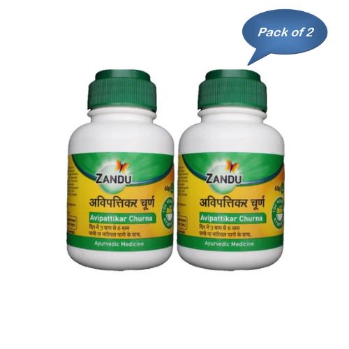 Zandu Avipattikar Churna 60 Gm (Pack Of 2)