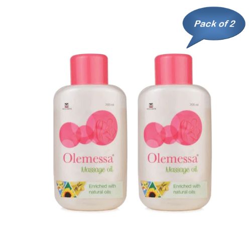 Menarini Olemessa Baby Massage Oil 200 Ml (Pack Of 2)