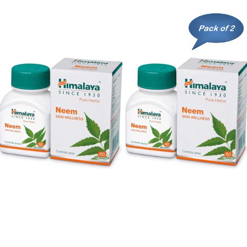 Himalaya Neem 60 Tablets (Pack Of 2)