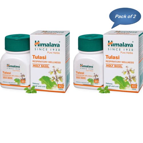 Himalaya Tulasi 60 Tablets (Pack Of 2)