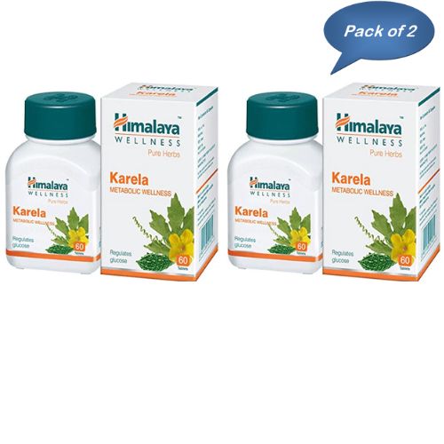 Himalaya Karela 60 Tablets (Pack Of 2)