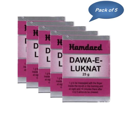 Hamdard Dawa-E-Luknat 25 Gm (Pack Of 5)