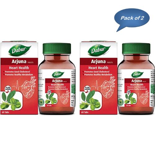 Dabur Arjuna (Heart Health) 60 Tablets (Pack Of 2)