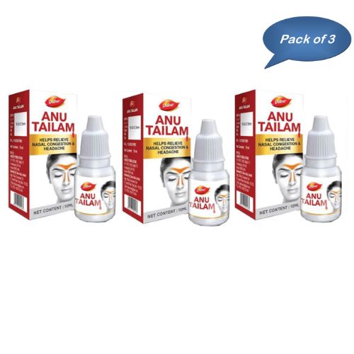 Dabur Anu Tailam 10 Ml (Pack Of 3)