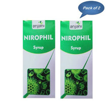 Anjani Pharmaceuticals Nirophil Syrup 200 Ml - Pack of 2 | Ayurvedic Kidney & Urinary Health, UTI Relief Syrup