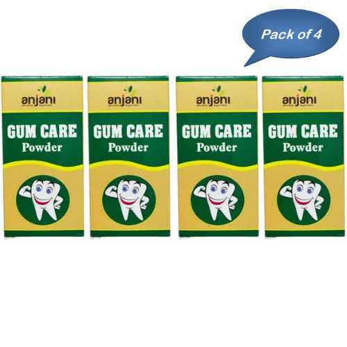 Anjani Pharmaceuticals Gum Care Powder 50 Gm (Pack Of 4)